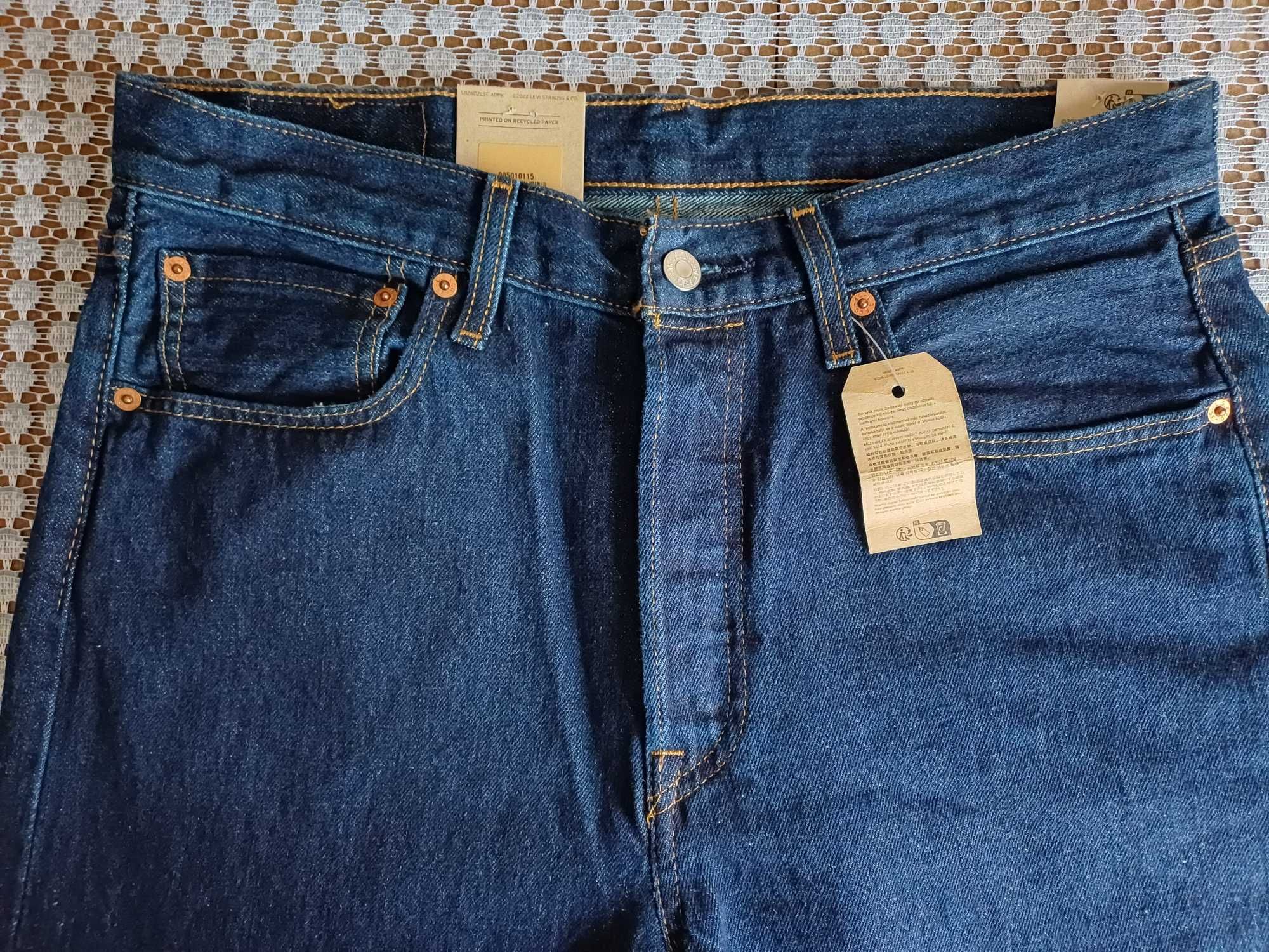 Spodnie męskie Levis 501 - nowe.