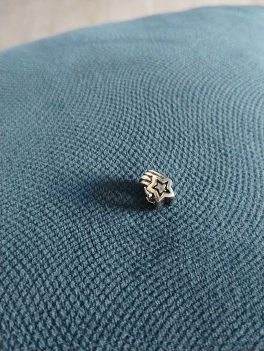 charms gwiazdka do bransoletki modułowej typu Pandora, zawieszka