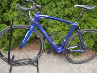 ROWER FUJI Gran Fondo Classico 1.1 55cm niebieski CARBON koło Vision