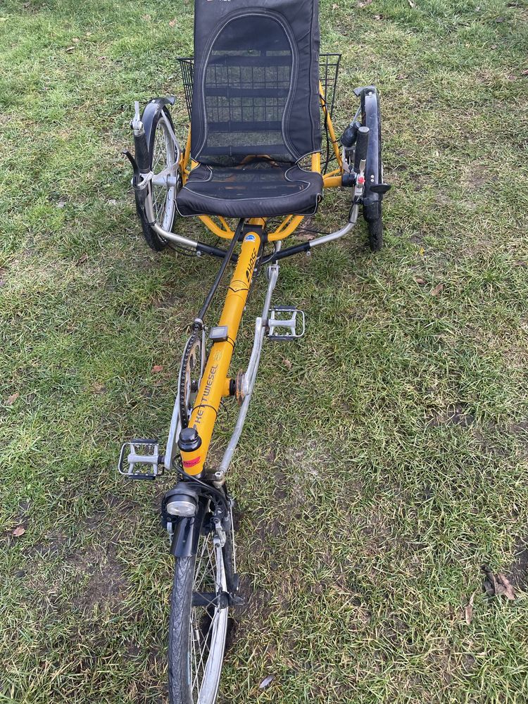 Rower Leżący marki HASE