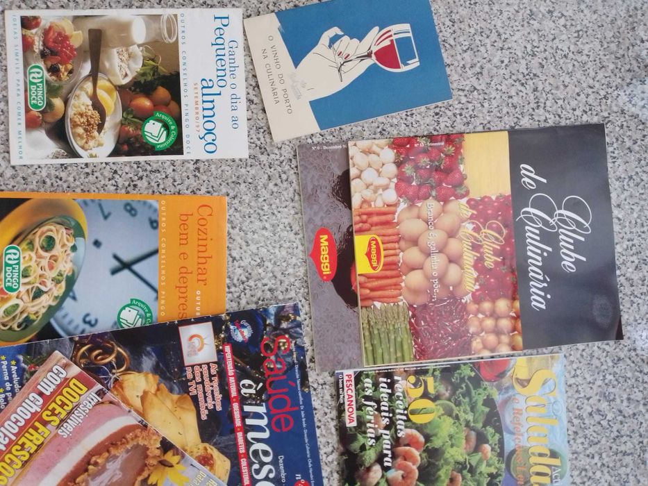 28-Revistas culinária diversas