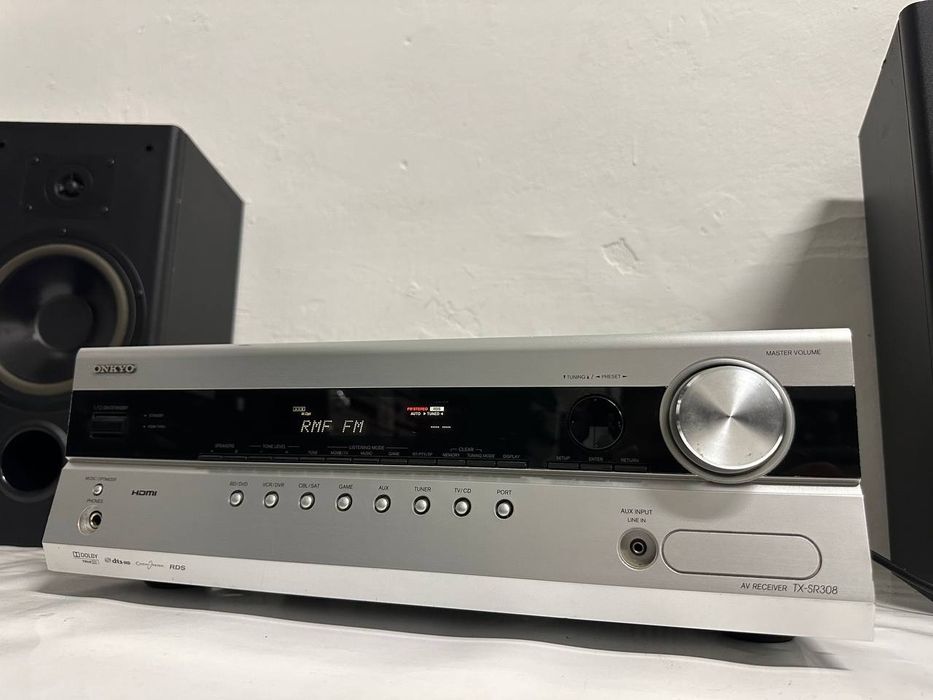 5.1 Amplituner Onkyo TX-SR 308, HDMI, 3 D, 100 watt