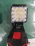 Adaptador com projector para bateria x20 da parkside/bosch/einhell