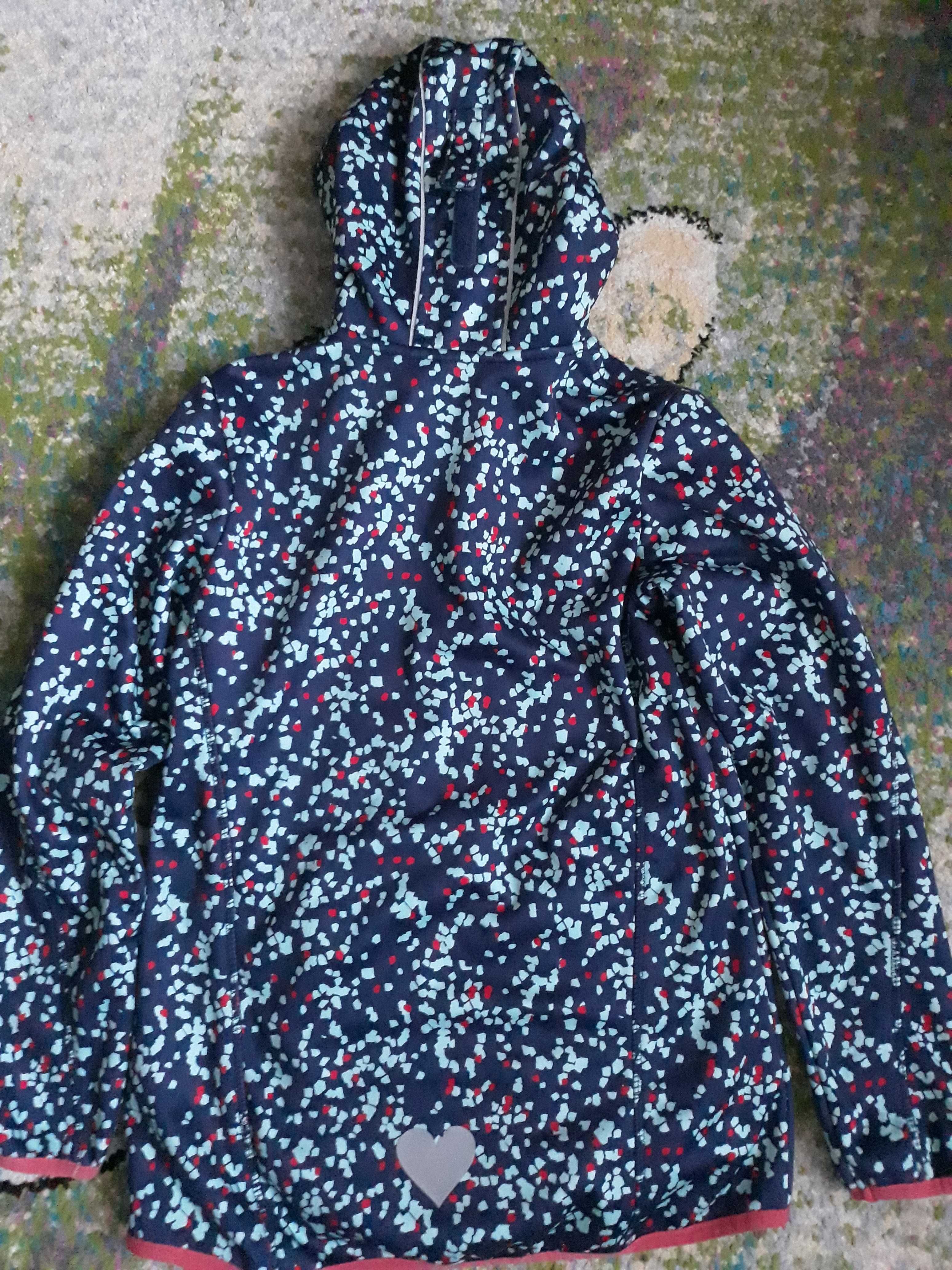 Kurtka dziewczęca softshell 146/152