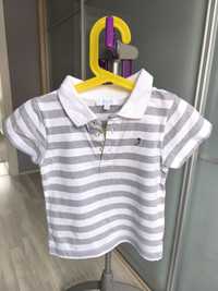 Polo w paski Jacadi rozmiar 86cm