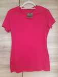 T- shirt w kolorze fuksji, nowy z metką, Tezenis, r. L