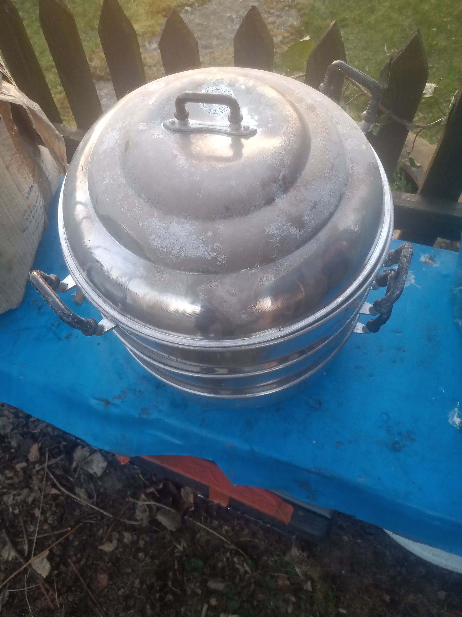 Garnek do gotowania na parze duży 26 cm