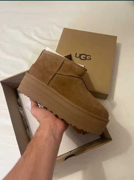 UGG Classic Ultra Mini Platform Boot Chestnut R.39
