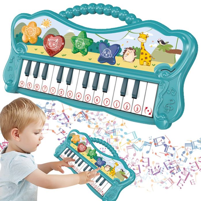 Organki instrument muzyczny dla dzieci dźwięk