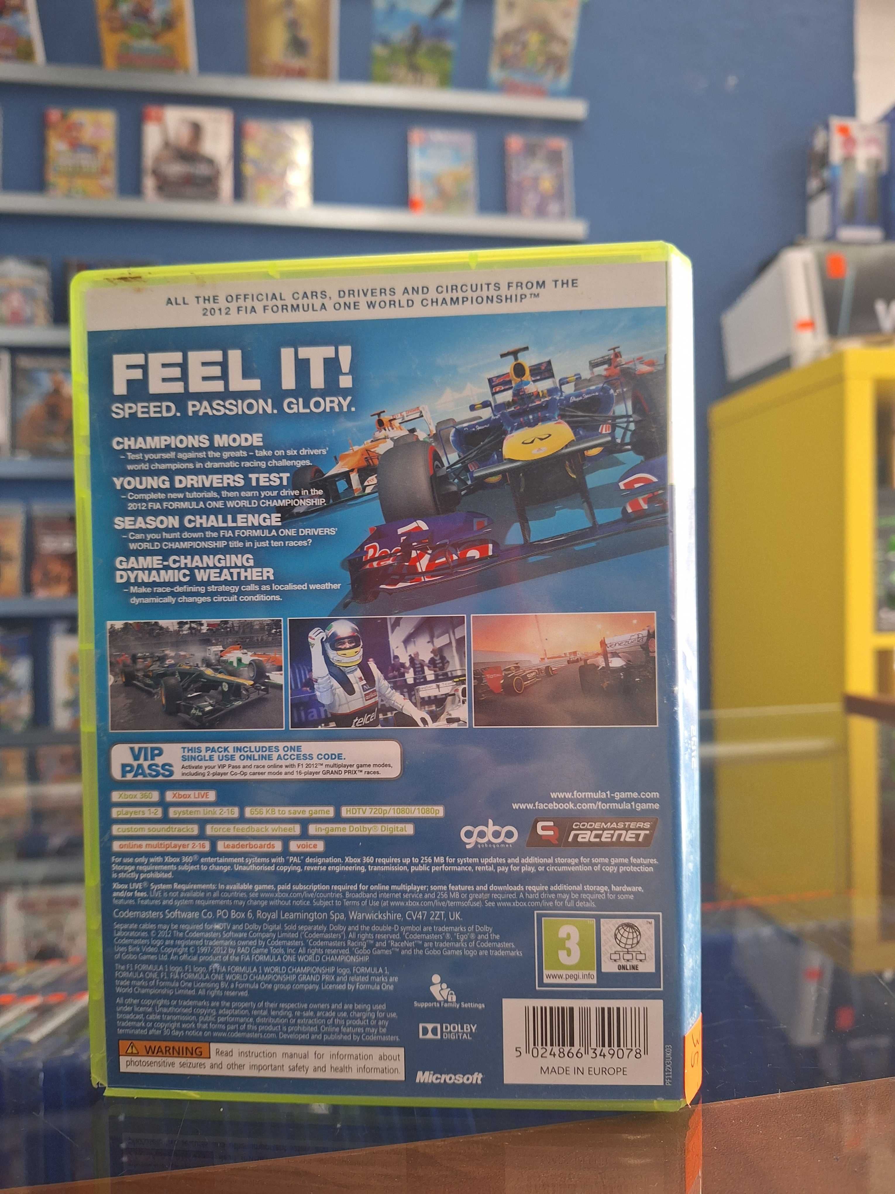 F1 2012 Xbox 360, BDB, CentrumGrania