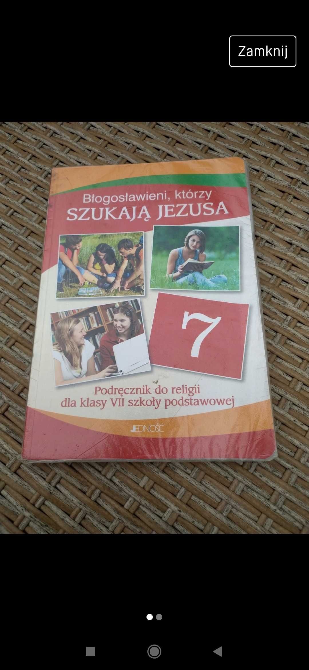 Religia kl 7 jedność