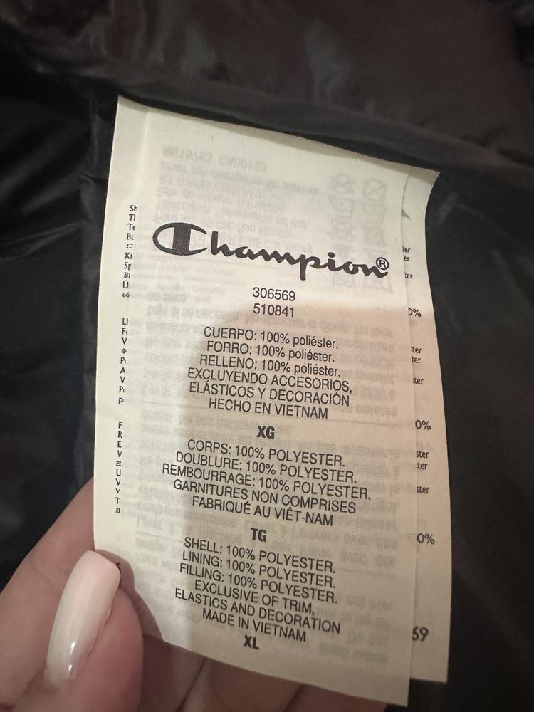 Чоловічий- підлітковий жилет Champion, оригінал, XL