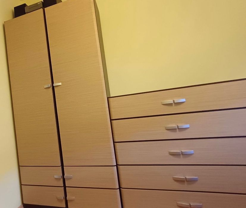 Szafa z komodą stan dobry