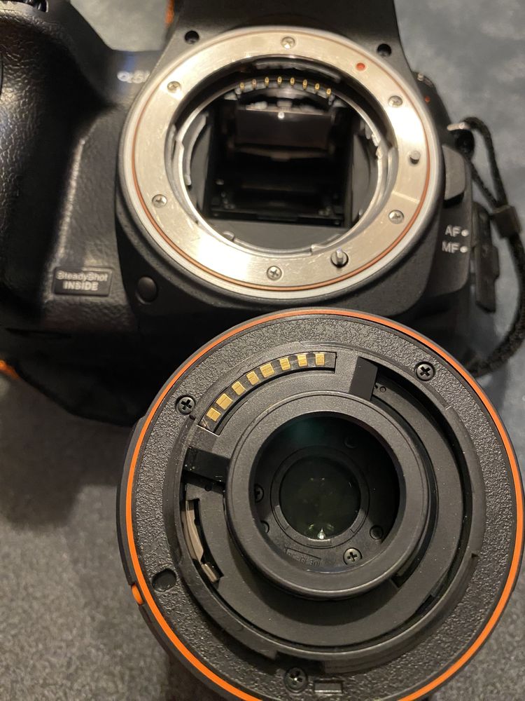 Zestaw aparat Sony Alpha 580 + obiektyw Kit Lens + torba