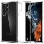 Etui Braders Spigen Ultra Hybrid Do Galaxy S22 Ultra Crystal Clear