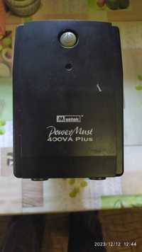Продам UPS (Блок бесперебойного питания) Mustek Power Must 400 VA Plus