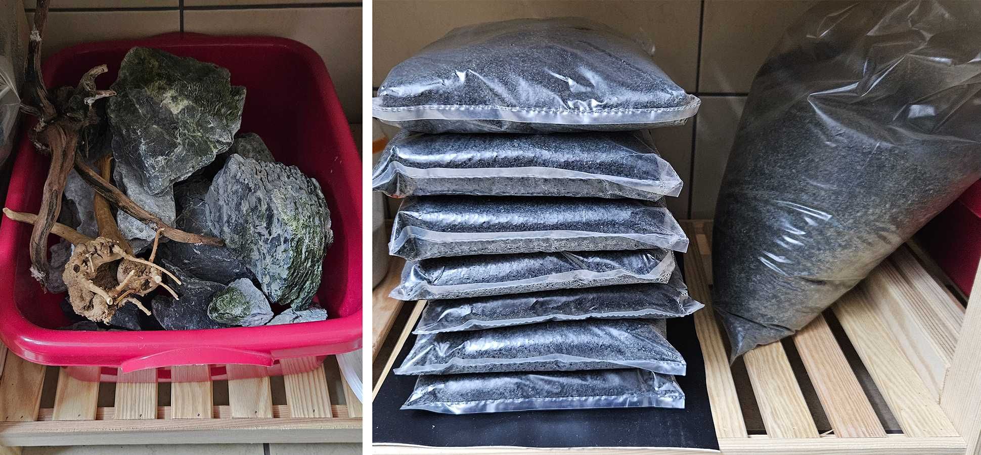 Zestaw Akwarystyczny Akwarium 72L + Akcesoria i Dodatki