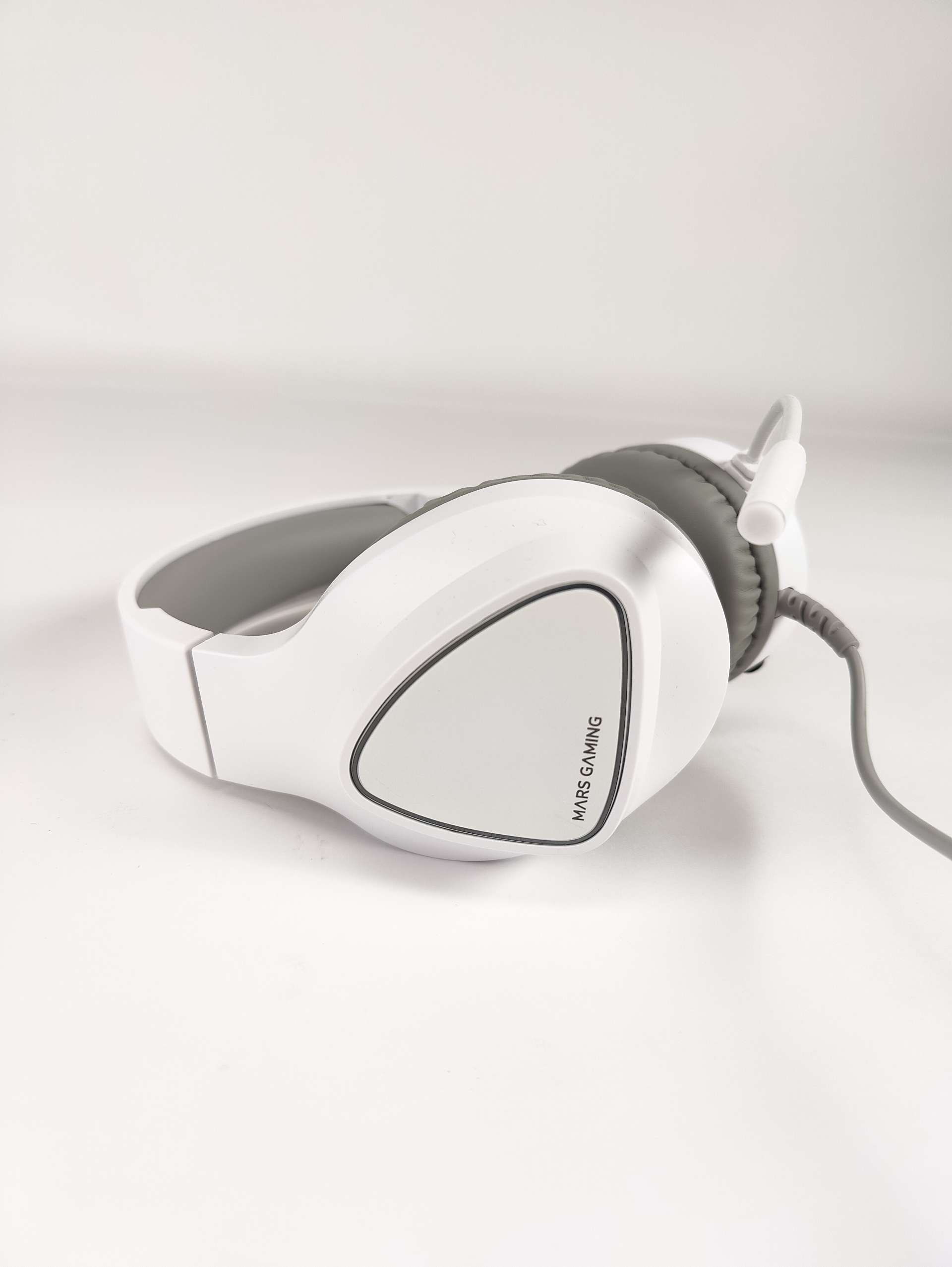 Słuchawki gamingowe MARSGAMING MH222W RGB białe