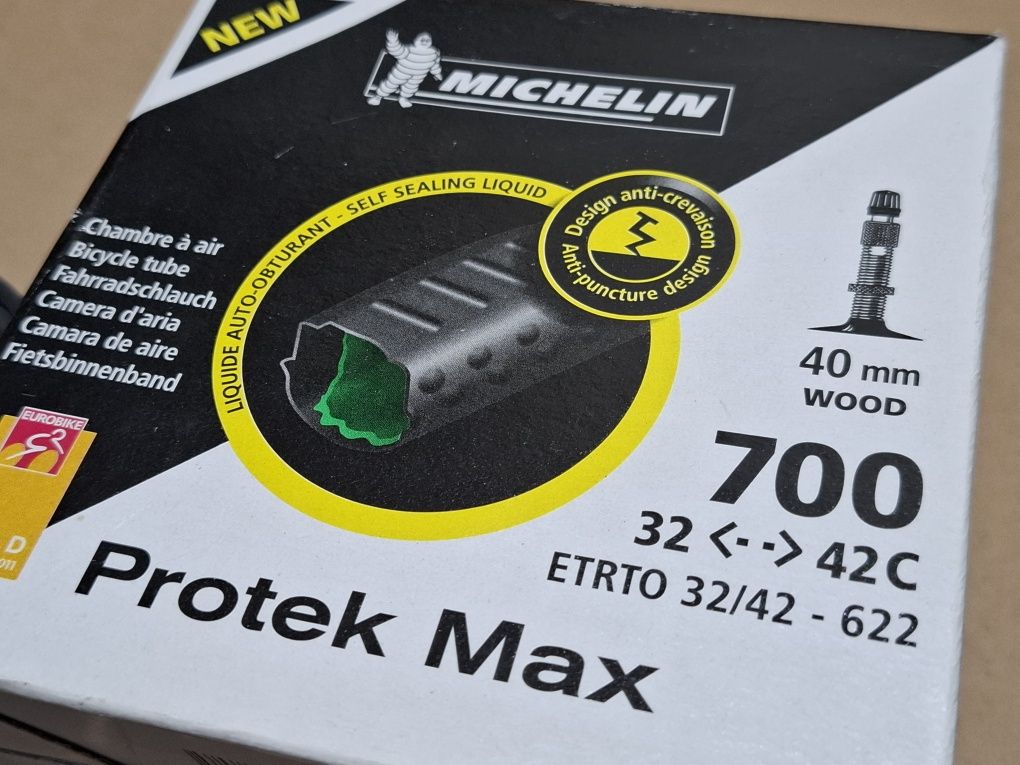 Nowa Dętka Rowerowa Michelin Protek Max A3 28" 700x32-42C