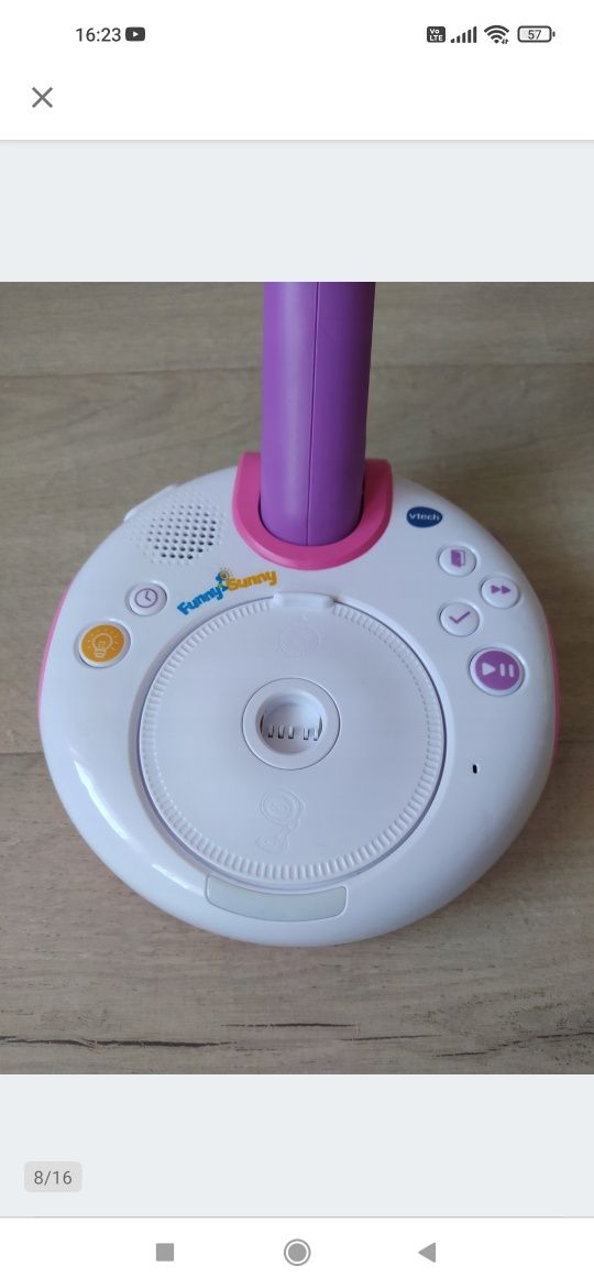 VTech Funny Sunny Interaktywna lampka DE

Nowa, powystawowa.

Sprawna.