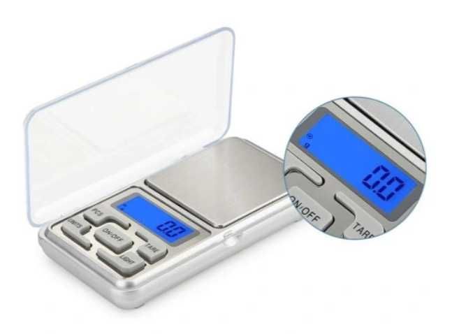 Elektroniczna waga jubilerska, precyzyjna, kieszonkowa, kuchenna