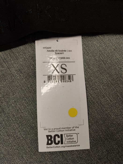 Czarny biustonosz bralet hunkemoller x Na-Kd xs, stanik nieusztywniany