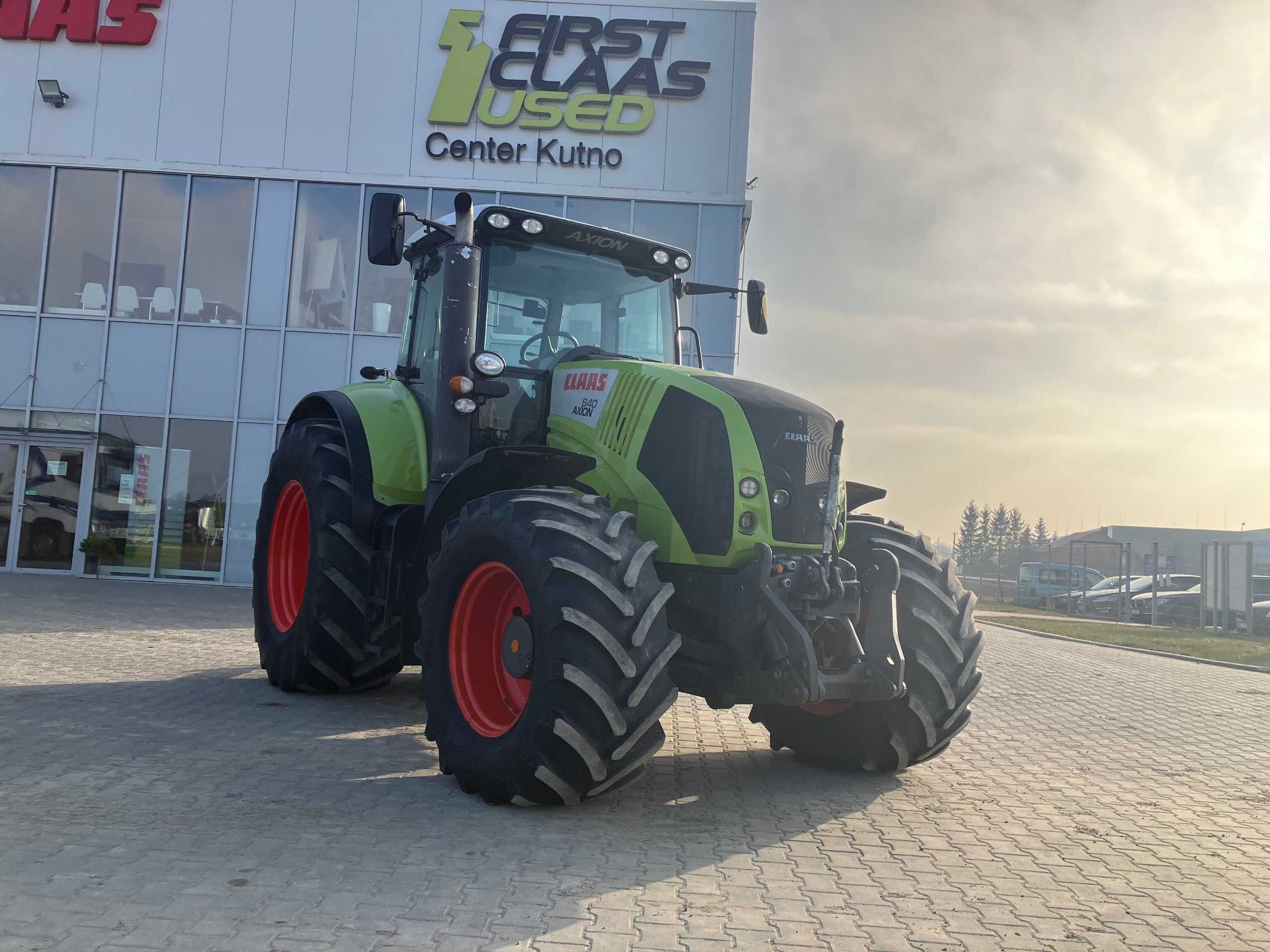 Трактор Claas Axion 840 2012 рік , наробіток 8264 мото/год