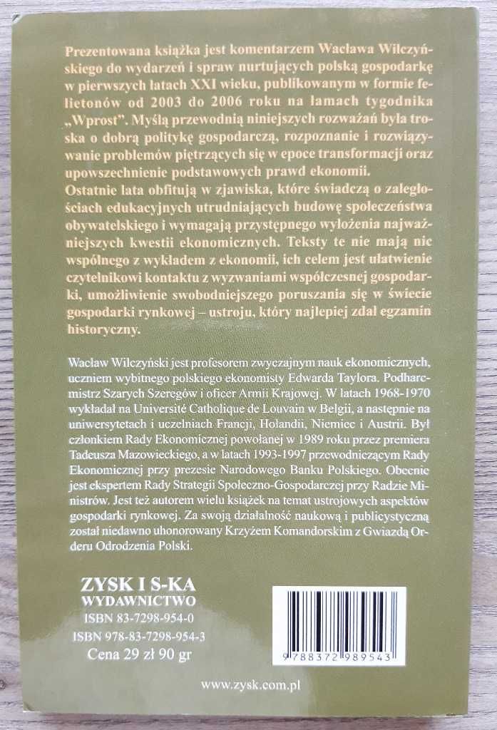 Polska gospodarka - Wacław Wilczyński