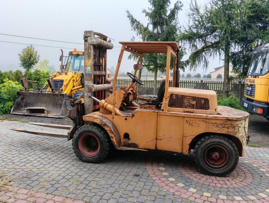 Wózek widłowy duży udźwig 5ton