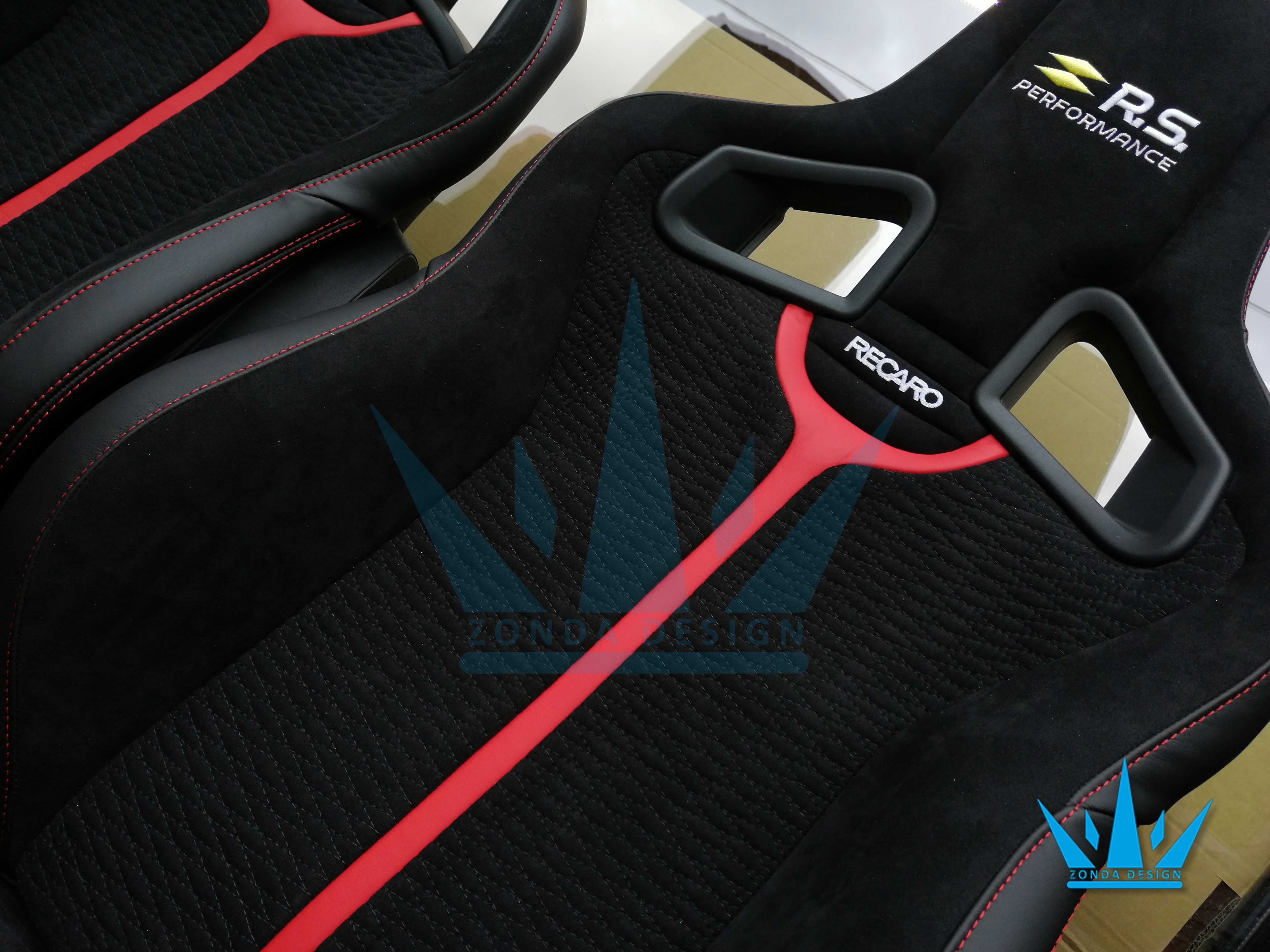 Recaro CS Sportster tapicerka na fotele Audi BMW VW rs6 rs3 rs4 r8 gts