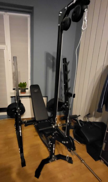 Zestaw do ćwiczeń - domowa siłownia - MARBO SPORT 2.0