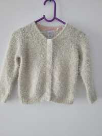 Sweterek dziewczęcy rozpinany Cool Club rozmiar 86
