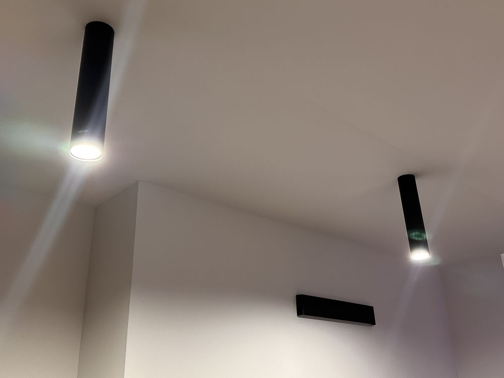 Tuba lampa lagos 30cm nowa czarna