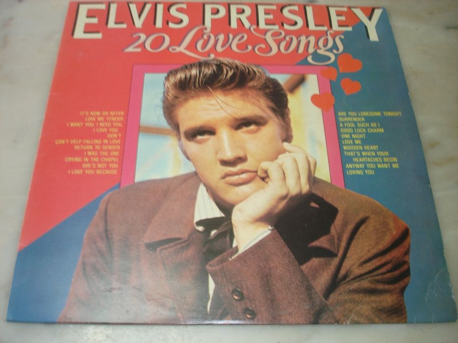 Disco de Vinil "Elvis Presley"