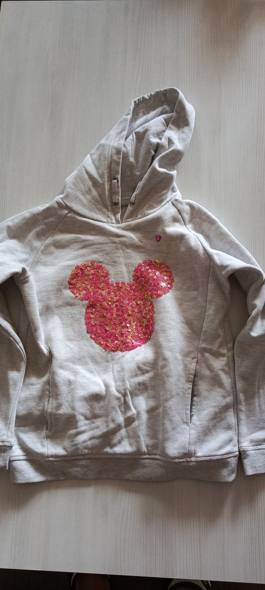 Bluza dla dziewczynki kapturem