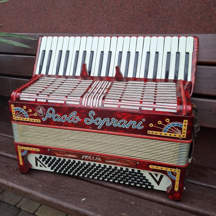 Akordeon włoski paulo soprani