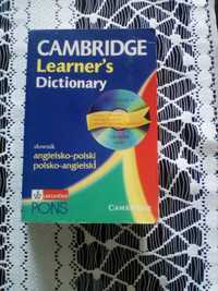 Słownik angielsko-polski polskoangielski Cambridge Learners Dictionary