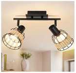 Lampa sufitowa podwójna, regulowana, 2xE14 max 40W DINGLILIGHTING
