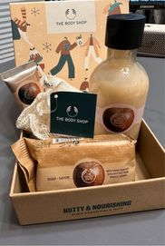 the body shop nutty & nourishing shea essentials gift set