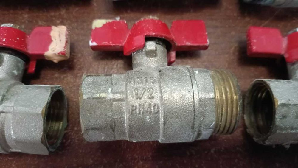 Кран шариковый, барашек