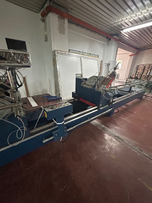 Piła dwugłowicowa do aluminium pcv wegoma elumatec mecal produkcja