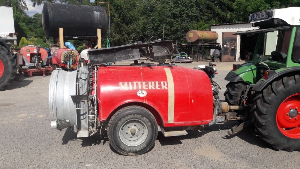 Opryskiwacz sadowniczy przystawka sadownicza porzecka maliny