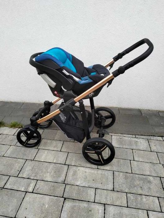 Wózek dziecięcy  Bebetto Nico 2 w 1 gondolka+spacerówka+nosidełko
