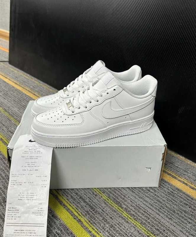 Buty Nike Air Force 1 Biały Damskie i Meskie Rozmiar.36