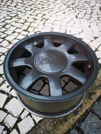 Jantes 16x8 Audi cinza escuras bom estado