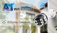 Câmera Vídeo Vigilância WIFI 3MP 1560P * Exterior ULTRA HD * APP