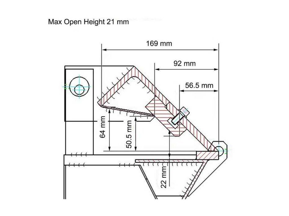 Сегментний листозгинальний верстат, листогиб MAST W1,0x610A