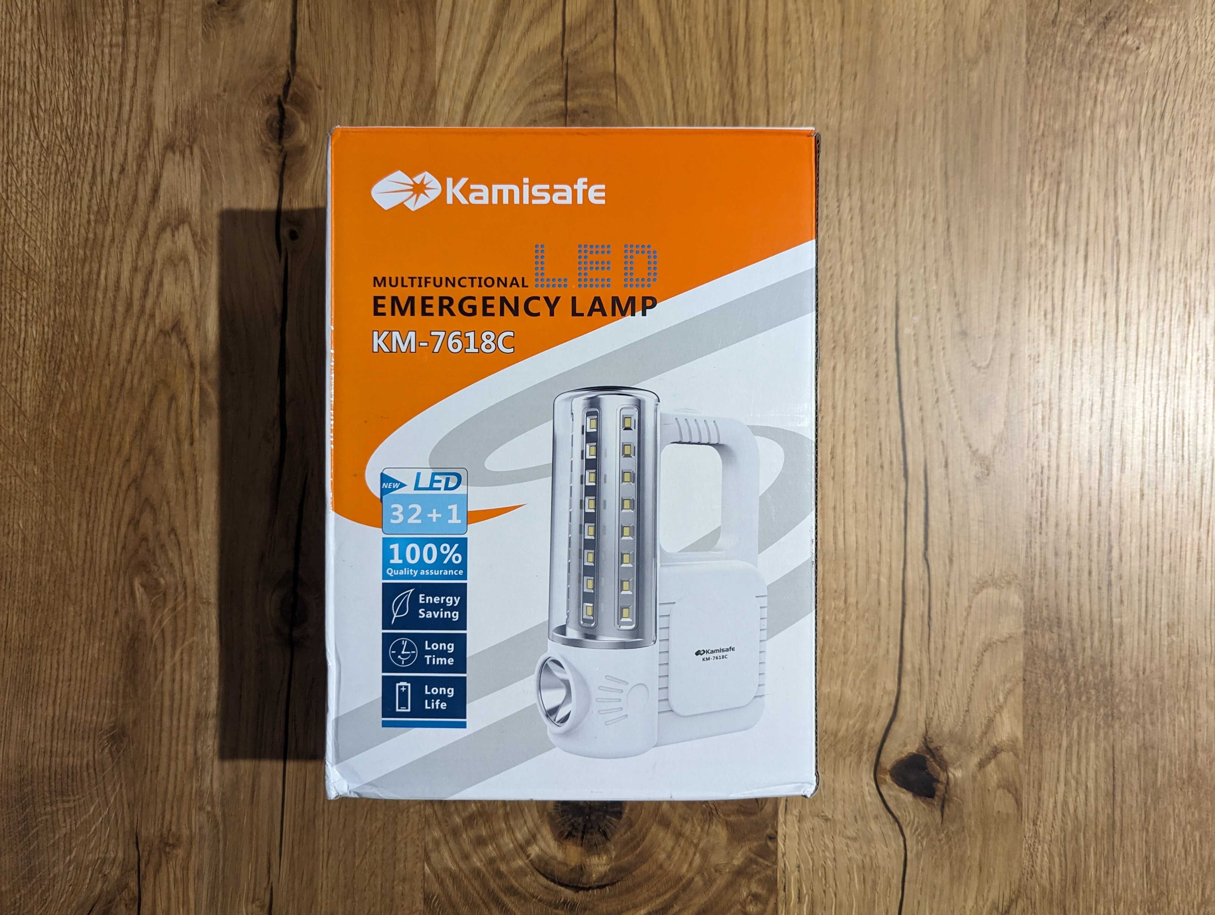 LED-лампа ліхтар Kamisafe KM-7618C (32 діоди) на акумуляторі