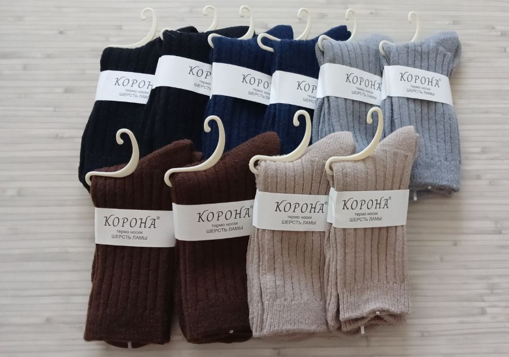 Жіночі вовняні, шерстяні шкарпетки, кашемірові, термо носки