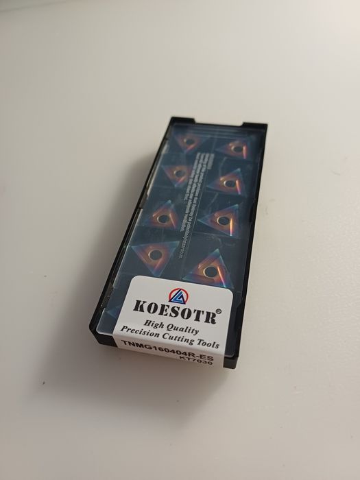 Płytki węglikowe TNMG160404R-ES prawe